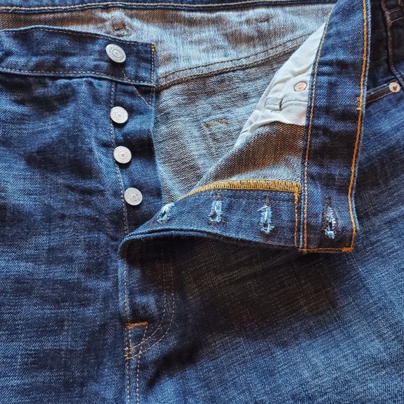 LEVIS Vintage 501 Button Fly Jeans Levi's - Picture 3 of 8